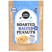 Urban Platter Roasted Unsalted Peanuts, 1kg (Skin Removed | Vacuum Packed | Product of Bharuch)