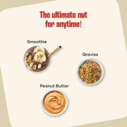 Urban Platter Roasted Unsalted Peanuts, 1kg (Skin Removed | Vacuum Packed | Product of Bharuch)