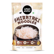 Urban Platter Shirataki Noodles, 270g (Keto-Friendly | Low-Carb | Fat-Free | Gluten-Free | Ultra-Low Calorie Konjac Miracle Noodles)