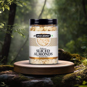 Urban Platter Sliced Blanched Almonds, 200g (Without Skin | Thinly Sliced | Perfect for Baking, Toppings, Snacking)