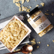 Urban Platter Sliced Blanched Almonds, 200g (Without Skin | Thinly Sliced | Perfect for Baking, Toppings, Snacking)