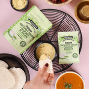 Urban Platter South Indian Style Instant Coconut Green Chutney Powder, 200g / 7oz [Nariyal ki Chutney, Just Add Water]