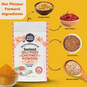 Urban Platter South Indian Style Instant Idli Podi Chutney Powder, 250g (Milagai Podi | South Indian Gunpowder | Ready-to-Use | Perfect for Idli, Dosa and Rice)