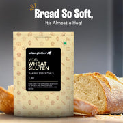 Urban Platter Vital Wheat Gluten, 500g (High-Protein Baking Essential | Key Ingredient for Seitan | Adds Elasticity & Structure | Ideal for Breads)