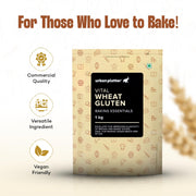 Urban Platter Vital Wheat Gluten, 500g (High-Protein Baking Essential | Key Ingredient for Seitan | Adds Elasticity & Structure | Ideal for Breads)