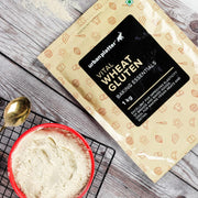 Urban Platter Vital Wheat Gluten, 1Kg (High-Protein Baking Essential | Key Ingredient for Seitan | Adds Elasticity & Structure | Ideal for Breads)