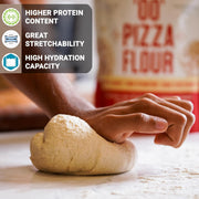 Urban Platter '00' Pizza Flour, 1kg (Superfine Durum Wheat for Soft & Stretchy Dough | Professional-Grade | Maida-Free | Perfect for Homemade Pizza)