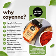 Urban Platter Cayenne Pepper Powder, 80g