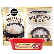 Urban Platter Shirataki Noodles+ Shirataki Rice,+ Classic Korean Gochujang,  Combo