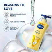 Vaseline Deep Moisture Body Lotion |For Dry Skin|Cushion Soft Skin| With Ceramides Hyaluron Moisture Fillers 600ml
