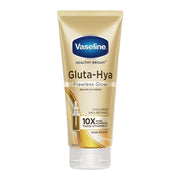 Vaseline Gluta-Hya Flawless Glow Lotion for Face & Body | Gives Brighter Skin | Glutathione & Pro-Retinol Infused Moisturizer, 200ml