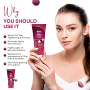 Vcare Red Wine Face Wash Suitable for All Skin Types