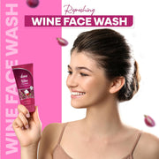 Vcare Red Wine Face Wash Suitable for All Skin Types