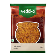 Amazon Brand - Vedaka Cane Jaggery Powder | 1 Kg | Jar | Natural Sweetener | No Added Sugar | No Artificial Colours & Preservatives
