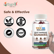Vringra SmokeRok Anti Addiction Gummies for Men & Women - D-Addiction Gummies -Help To Stop Smoking & Alcohol - Smoking Cessation - Nasha Band - Addiction Killer 30 Gummies (Pack Of 1)