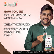 Vringra SmokeRok Anti Addiction Gummies for Men & Women - D-Addiction Gummies -Help To Stop Smoking & Alcohol - Smoking Cessation - Nasha Band - Addiction Killer 30 Gummies (Pack Of 1)