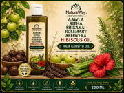 Hibiscus Hair Oil component of Hair Growth Combo