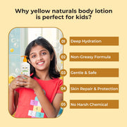 Yellow Hydrate Fun Body Lotion for Kids