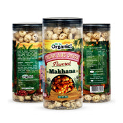 Oh! So Organic's "Cream & Onion" Flavoured Makhana (Foxnuts) – Olive Oil Roasted | Not Fried | Healthy Anytime Snack I 87g