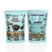 Oh So Organic Ragi Millet Noodles ( 150g) | High Fiber Healthy Instant Noodles | No Maida, Nutritious & Gluten-Free Alternative