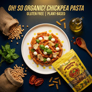 Oh So Organic Chickpea Pasta Gluten Free (150g) | High Protein High Fiber Pasta | No Maida Healthy Plant-Based Pasta