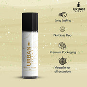 Lyla Blanc Urban Scent White Musk Deodorant Body Spray for Men & Women - 120ml | Alcohol-Free Unisex