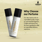 Lyla Blanc Urban Scent White Musk Deodorant Body Spray for Men & Women - 120ml | Alcohol-Free Unisex