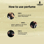 Lyla Blanc Urban Scent White Musk Deodorant Body Spray for Men & Women - 120ml | Alcohol-Free Unisex