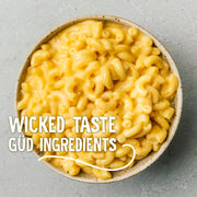 WickedGud 2X Fiber Macaroni Pasta | No Maida | Durum Wheat Semolina | Brown Rice | Red Lentils | Healthy Diet Pasta - 400gm