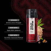Wild Stone Red Deodorant Body Spray for Men
