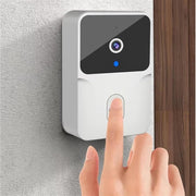 Wireless WiFi Doorbell Camera – HD 720P Video, Live Chat, Auto Image Capture & Multi-User Sharing for Enhanced Home Security