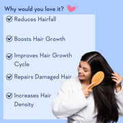 WishCare Hair Growth Serum Concentrate | Redensyl, Anagain & Rosemary | Boosts New Growth & Controls Hairfall | Hair Growth Serum for Scalp | In-Vivo Tested | For Men & Women | 30ml