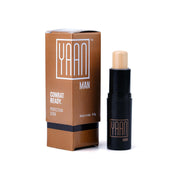 YAAN MAN Natural Concealer For All Skin Type For Men | Erase Dark Circles, Scars, Pigmentation, Spots | Medium Coverage, Invisible Finish | With Shea Butter And Vitamin E (Light Shade), 4.4g