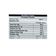 Organic Wellness Coriander Powder (Dhania) 75g | Organic Freshly Ground Coriander for Curries & Dals