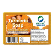 Organic Wellness Turmeric Soap 100g | Handmade Haldi Bath Bar | SLS & Paraben Free | Clear, Even Glo