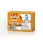 Organic Wellness Turmeric Soap 100g | Handmade Haldi Bath Bar | SLS & Paraben Free | Clear, Even Glo