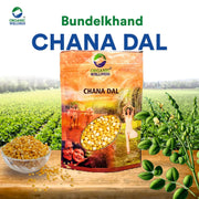 Organic Wellness Chana Dal 450g | Organic Unpolished Split Bengal Gram | High Protein & Low GI