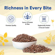 Organic Wellness Masoor Dal Whole 450g | Organic Unpolished Brown Lentils (Sabut Masoor)