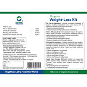 Organic Wellness Weight Loss Kit Assortment | Fat-Fit, Moringa & Detox Capsules | Herbal Weight Mana