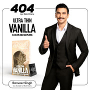 bold care 404 ultra thin vanilla condoms condom