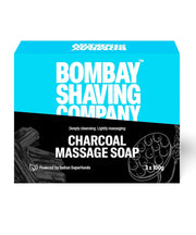 charcoal massage soap - set of 3
