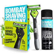 charcoal shaving foam