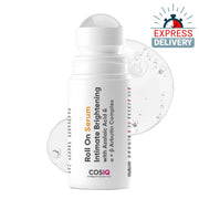 Cos-IQ Intimate Brightening Roll-On Serum 40ml | Azelaic Acid & Alpha + Beta Arbutin | For Underarms