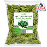 Saara Herbal Fresh Dried Curry Leaves 25g | Kadi Patta | Karuveppilai | Whole Dry Leaves for Temperi - Express Delivery