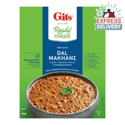 Gits Ready to Eat Dal Makhani 300g | Slow Cooked Pure Veg Heat & Eat Meal | No Preservatives | Micro - Express Delivery