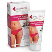 everteen 100g Bikini Hair Removal Cream for Women & Girls, Painless Hair Remover Cream for Bikini Line and Underarms, No Harsh Smell, Skin Darkening or Rashes