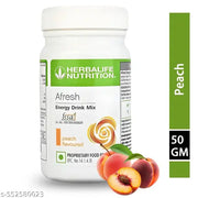 Afresh Energy Drink - For Weight Loss Energy Drink 60 g, Peach Flavored