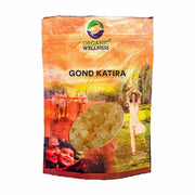 Organic Wellness Gond Katira 450g | Edible Tragacanth Gum Crystals | Natural Cooling Superfood for S