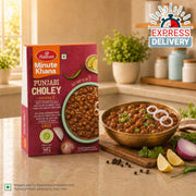 Haldiram's Punjabi Choley Ready to Eat 300g | Authentic North Indian Chickpea Curry | Heat & Eat - Express Delivery