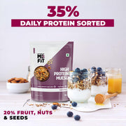 high protein muesli fruit & Nuts